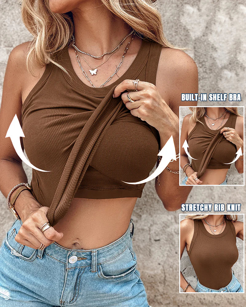 Built-in Bra Tank Top