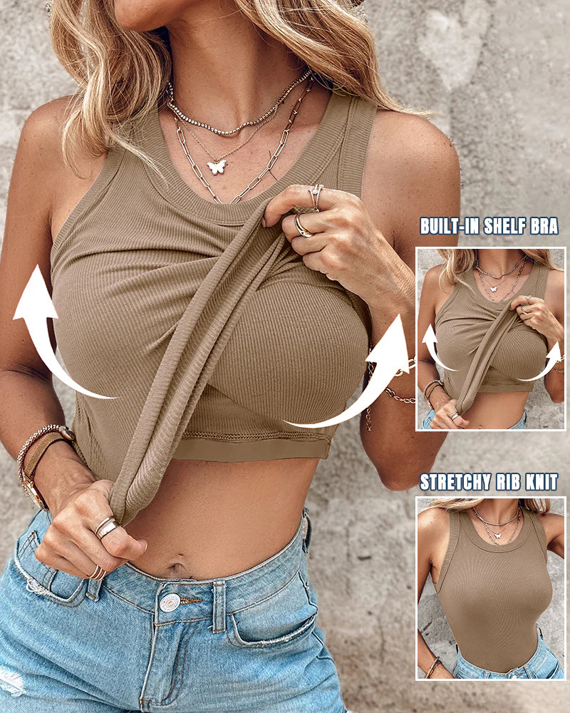 Built-in Bra Tank Top